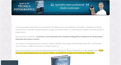Desktop Screenshot of manualdetecnicafotografica.com